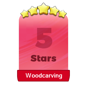 MMOJUGG Monopoly Go Woodcarving 5 Stars-S22-4 Details View of Item Function and Use